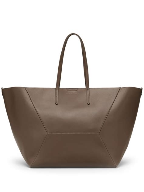 Brunello Cucinelli Large BC Duo Tote Bag Brown FARFETCH