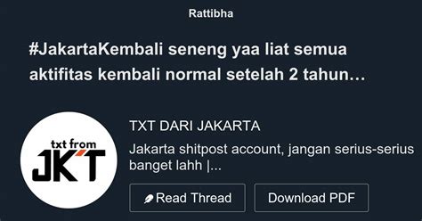 JakartaKembali Seneng Yaa Liat Semua Aktifitas Kembali Normal Setelah