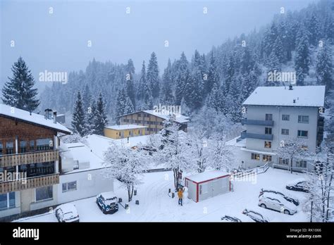 Ski Resort Laax. Switzerland Stock Photo - Alamy