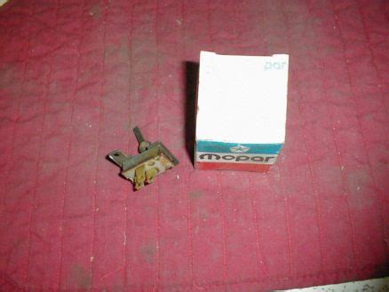 NOS Mopar Rear Defroster Switch 1978 80 F M Body Models Hiltop Auto