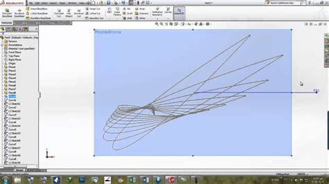 How To Draw Wind Turbine Blade In Solidworks Part2 Youtube