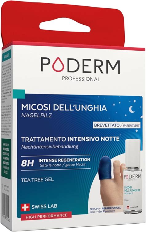 Poderm Micosi Unghie Piede Trattamento Intensivo Notte In