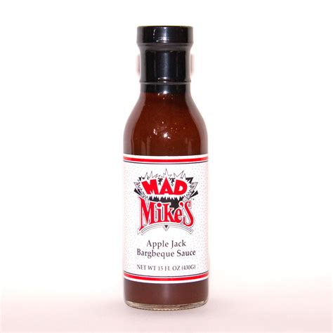 Apple Jack Barbecue Sauce Mad Mikes American Gourmet