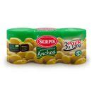 Precio De Serpis Aceitunas Rellenas De Anchoa Pack Latas Gr Del Dia