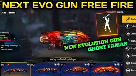 Next Evo Gun Free Fire Evo Famas Confirm Date New Evo Famas Skin