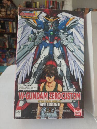 W-Gundam Zero Custom Wing Gundam Zero Action Figure Model Kit SPARE ...