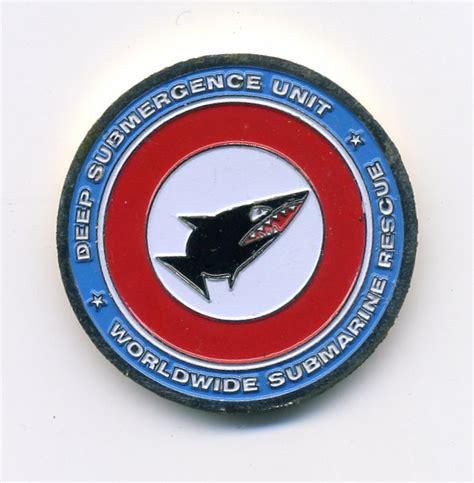 Challenge Coin: US Navy DEEP SUBMERGENCE UNIT / WORLDWIDE SUBMARINE ...