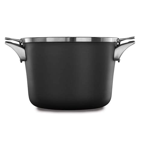 Calphalon Premier Space Saving Hard Anodized Nonstick Cookware 8 Quart Stock Pot With Cover