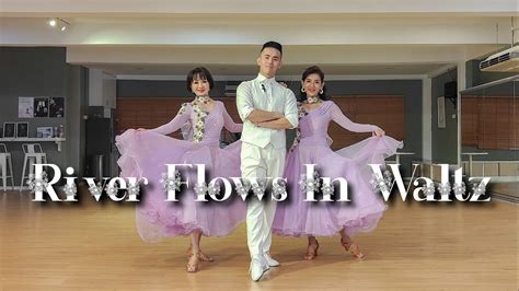 【line Dance】river Flows In Waltz Youtube