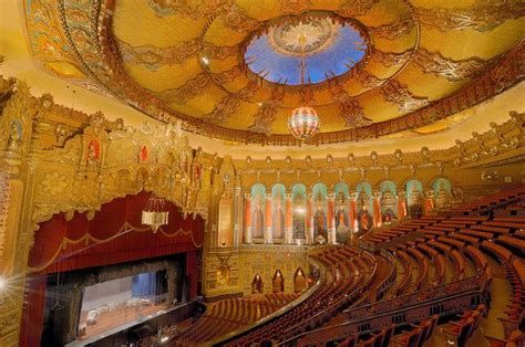 Fox Theatre, Detroit, MI (HDR) | Theatre interior, Detroit, Beautiful ...