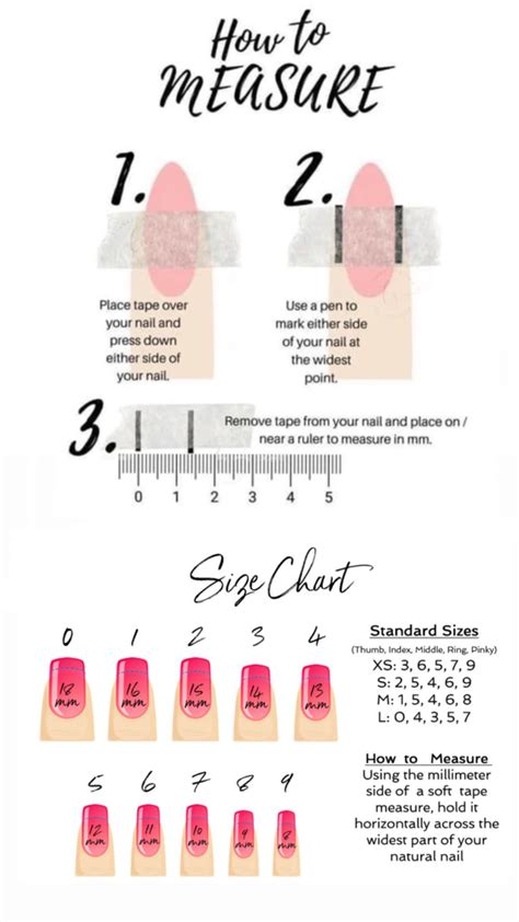 How To Measure Your Nails Nailbear Offical Website