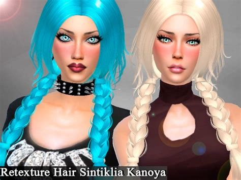 Retexture Hair Sintiklia Kanoya Need Mesh The Sims 4 Catalog