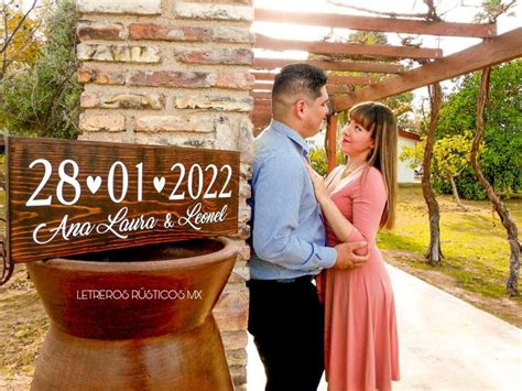 Letrero Save The Date Para Sesión De Fotos Boda En 2022 Sesión De