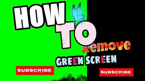 How To Remove Green Screen In Kinemaster Kinemaster Pro Subscribe