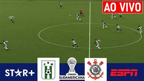 Racing URU X Corinthians AO VIVO IMAGENS Copa Sul Americana 2024