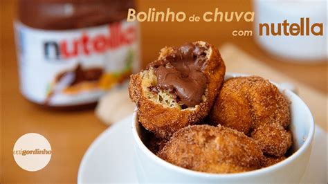 Bolinho De Chuva Nutella Vaigordinho Rapidinho 01 YouTube