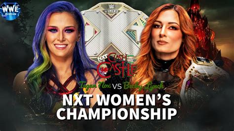 WWE 2K24 NXT CATC TEGAN NOX VS BECKY LYNCH FOR THE NXT WOMEN S