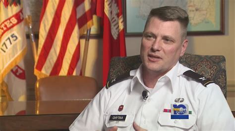 The Interview Mobile District Commanding Officer Colonel Jon Chytka