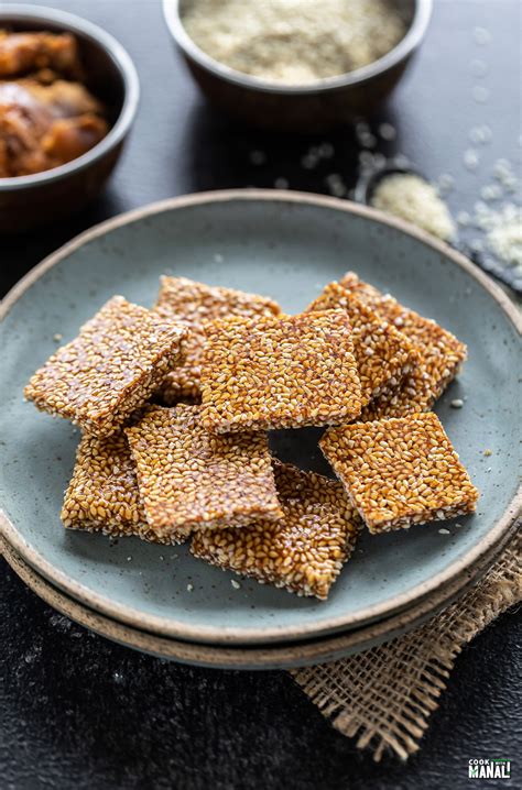 Til Chikki Sesame Brittle Cook With Manali