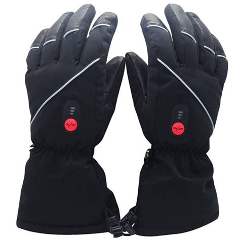 Savior V Thick Heated Leather Gloves Savior Heated Gloves