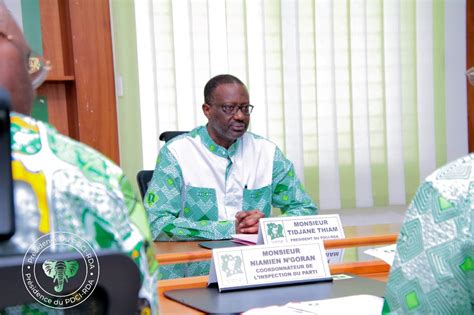 PDCI RDA Tidjane THIAM Prend Le Pouvoir Linfo Ci