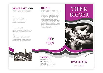 Black And White Portrait Of Nude Woman Brochure Template Design ID 0000030183 SmileTemplates