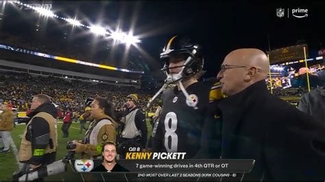 Prime Time Pickett Steelers Qb Shines Brightest On The Biggest Stage