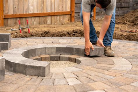 How To Build A Stone Seating Bench On A Paver Patio Western Interlock