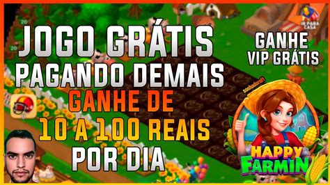 HAPPY FARMIN JOGO GRÁTIS PAGANDO MUITO ENTRE DE GRAÇA E GANHE