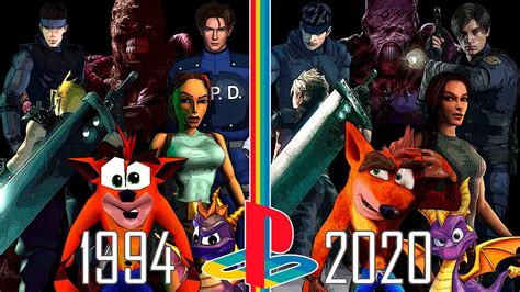 All PSX Remakes So Far | Gameplay Comparison | 1994 - 2020 - YouTube