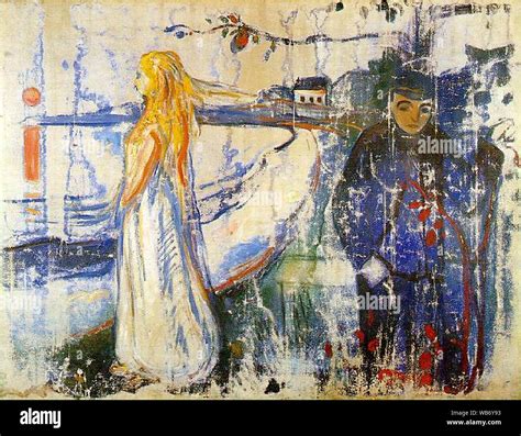 Edvard Munch Separation Stock Photo Alamy