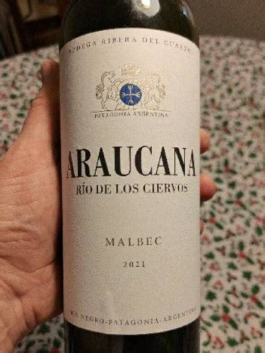 Bodega Ribera del Cuarzo Araucana Río de los Ciervos Malbec Vivino 日本