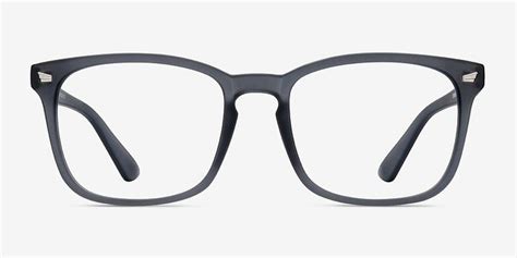 Uptown Matte Gray Plastic Eyeglasses From Eyebuydirect Exceptional Style Quality And Price