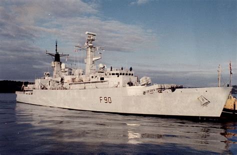 British warship HMS Brilliant torpedoed WHALES during Falklands War ...