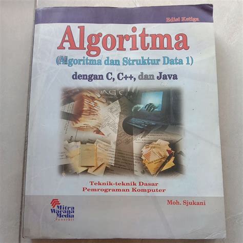 Jual Algoritma Algoritma Dan Struktur Data 1 Dengan C C Dan Java