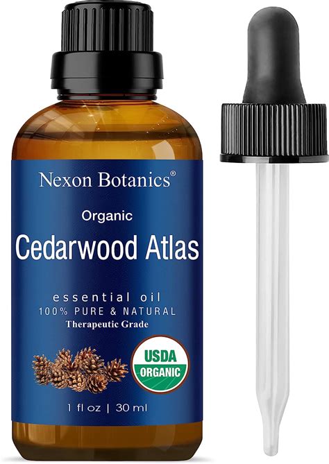 Organic Cedarwood Oil 30 Ml Pure Cedarwood Essential Oil Organic For Diffuser Aromatherapy