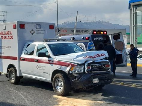 Otro Choque De Ambulancia Con Mujer Embarazada 3 Heridos