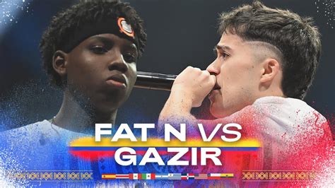 FAT N Vs GAZIR Octavos Red Bull Batalla Internacional 2023 YouTube