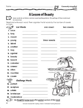 43 commonly misspelled words worksheet - Worksheet Resource