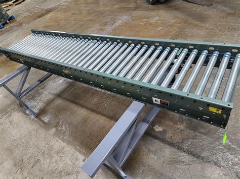 Used Hytrol 190e24 24 Volt Live Roller Conveyor 24 X 9 9 55 For Sale At Packer