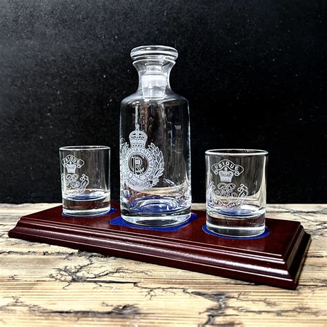 Mini 2 Shot Glass Decanter Set With Wooden Tray Pronto Images Home Of The Mess Kit Clutter Box