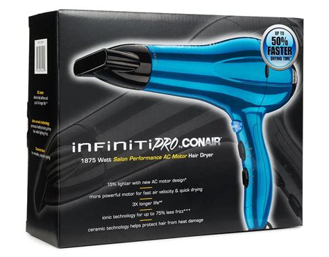 Conair Infiniti Pro 1875 Watt Salon Performance Styling Hair Dryer