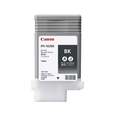 Canon PFI 102MBK Matte Black Ink Cartridge 130ml 0894B001AA