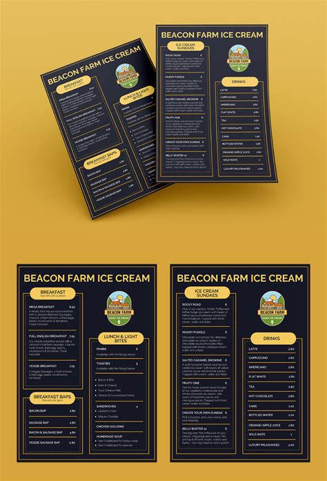 Menu Design ideas :: Behance