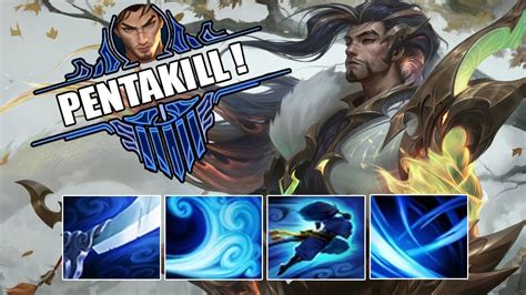 YASUO MONTAGE PENTAKILLS YouTube