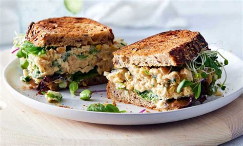 Chickpea Salad Sandwich Recipe Dish It Up