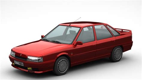 Renault 21 Turbo 1988 3d Turbosquid 2011088