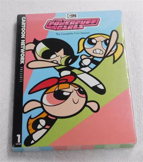 THE POWERPUFF GIRLS The Complete First Season DVD NEW SEALED Cartoon ...