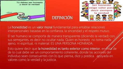 La Honestidad Ppt