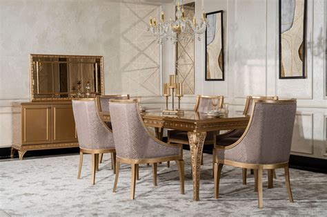 Casa Padrino Silla De Comedor Barroco De Lujo Gris Oro Silla De